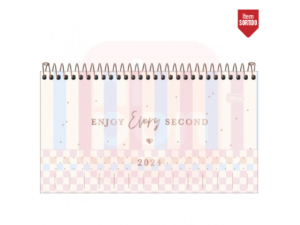 Agenda Espiral Semanal 16,7 x 8,9 cm Soho 2024