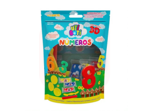 Kit Massinha De Modelar Números Utiguti