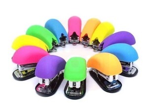 Grampeador Mini T318 Neon Tris